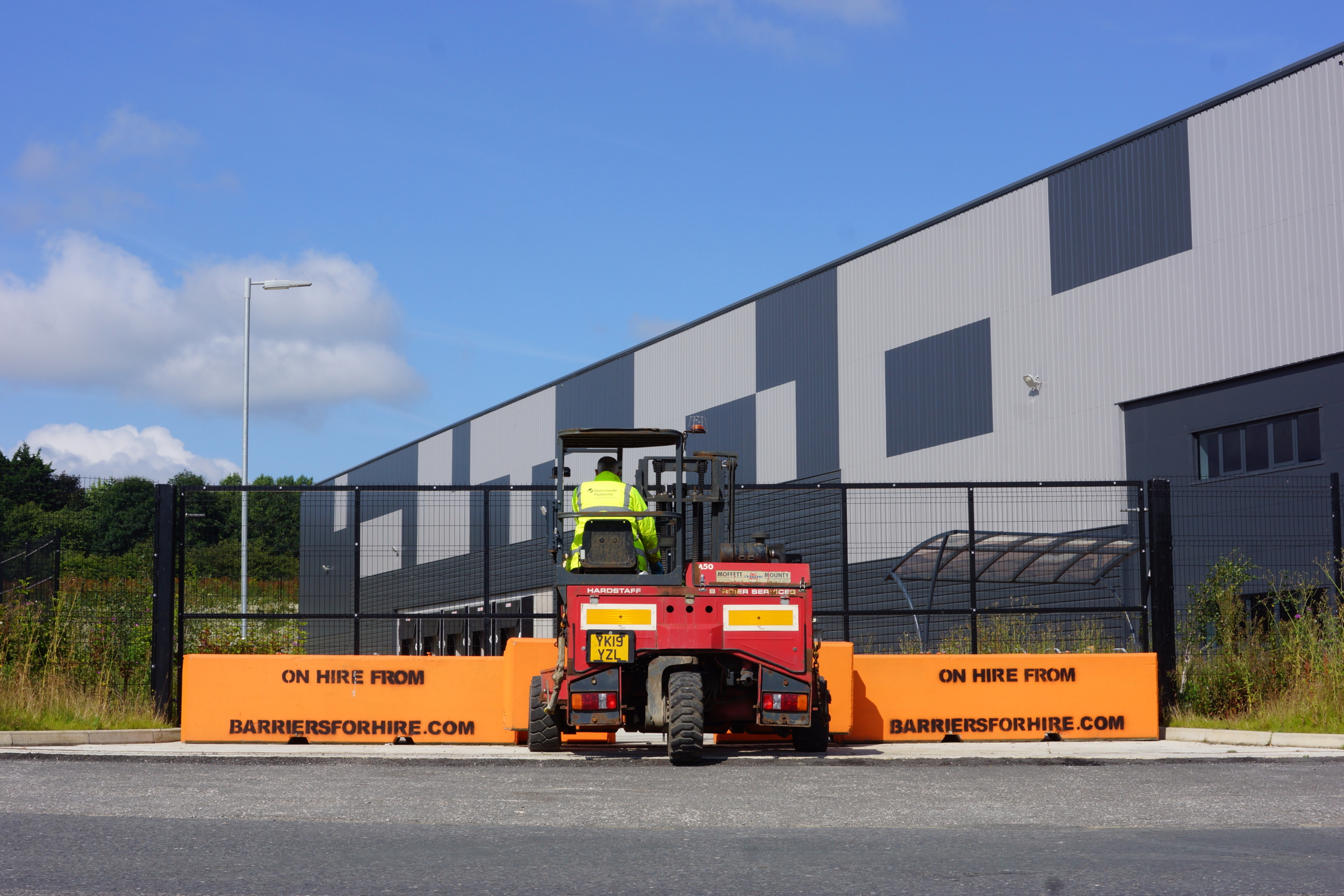 Concrete Barriers Delivered