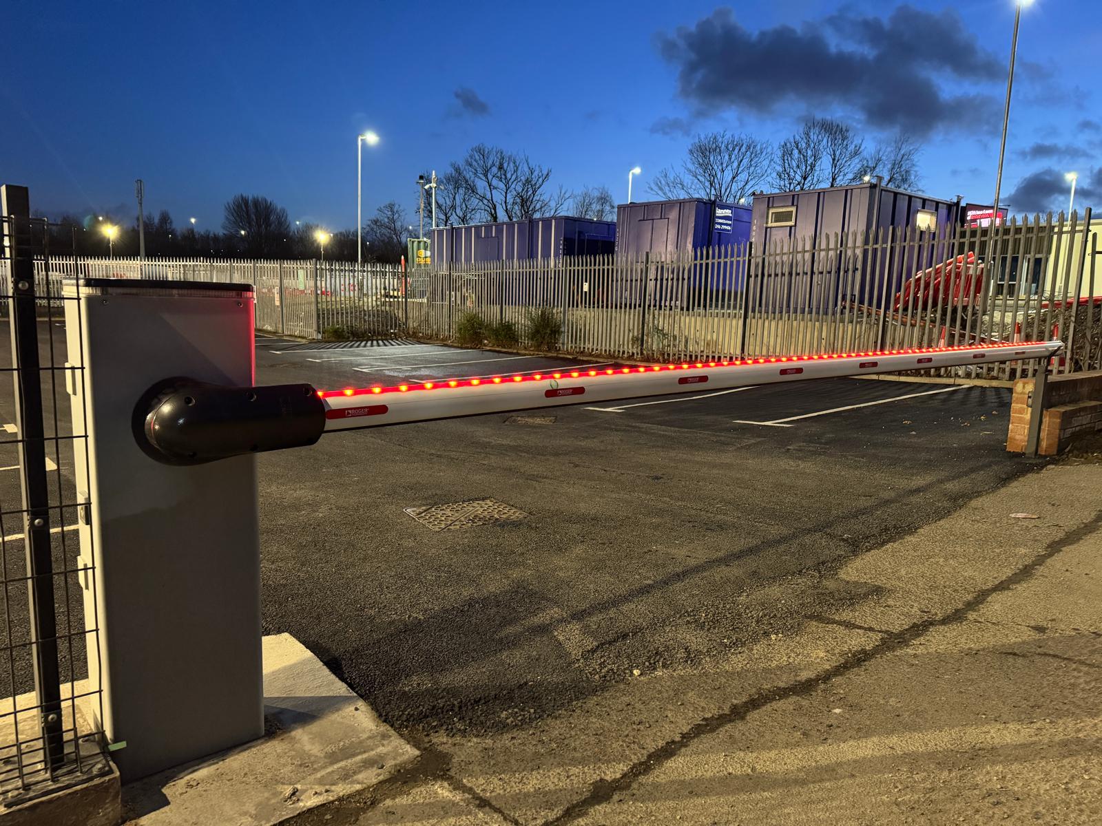 electric office barriers
