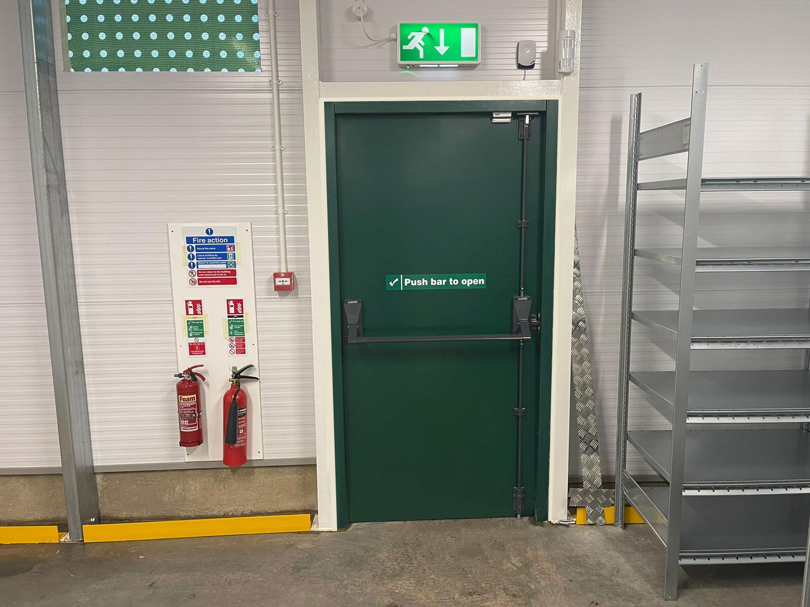 steel doors security rated