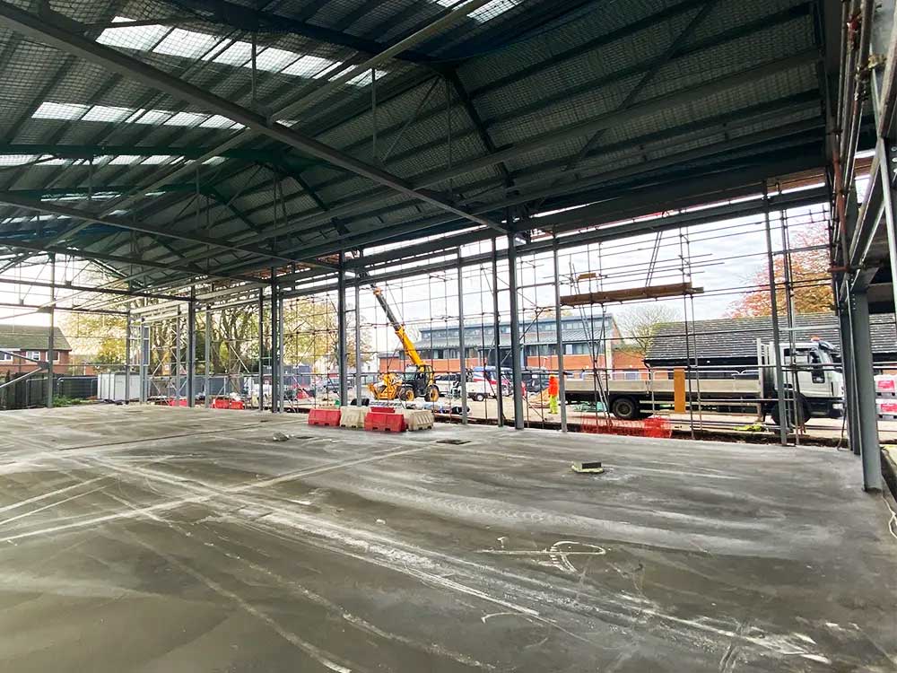 Loading Bay 3Phase Roller Shutter Door York - Fox Industrial Doors